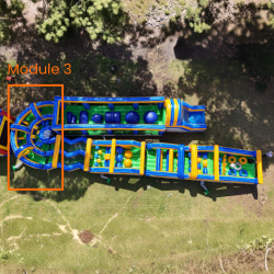 Mega Obstacle Run - Twist & Turn Section